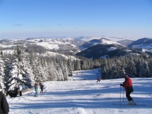 Ski Slope Baisoara Cluj County, Winter wonderland in Transylvania 